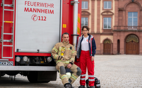 Die Notärztin ist wieder im Einsatz / Dreharbeiten zur zweiten Staffel der ARD Serie mit Sabrina Amali - Foto: presseportal.de