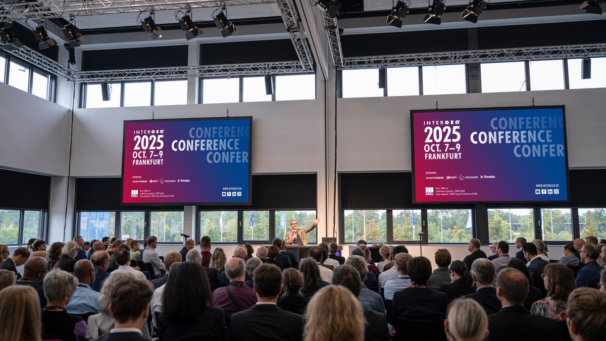 INTERGEO 2025 - CONFERENCE- und EXPO-Stage-Programm jetzt online - sichern Sie sich Ihren Platz! - Foto: presseportal.de
