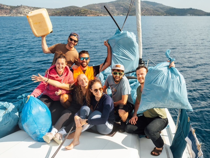 Sail & Clean: Join The Crew verlost Plätze für Segeltour und Beach Cleanups - Foto: presseportal.de