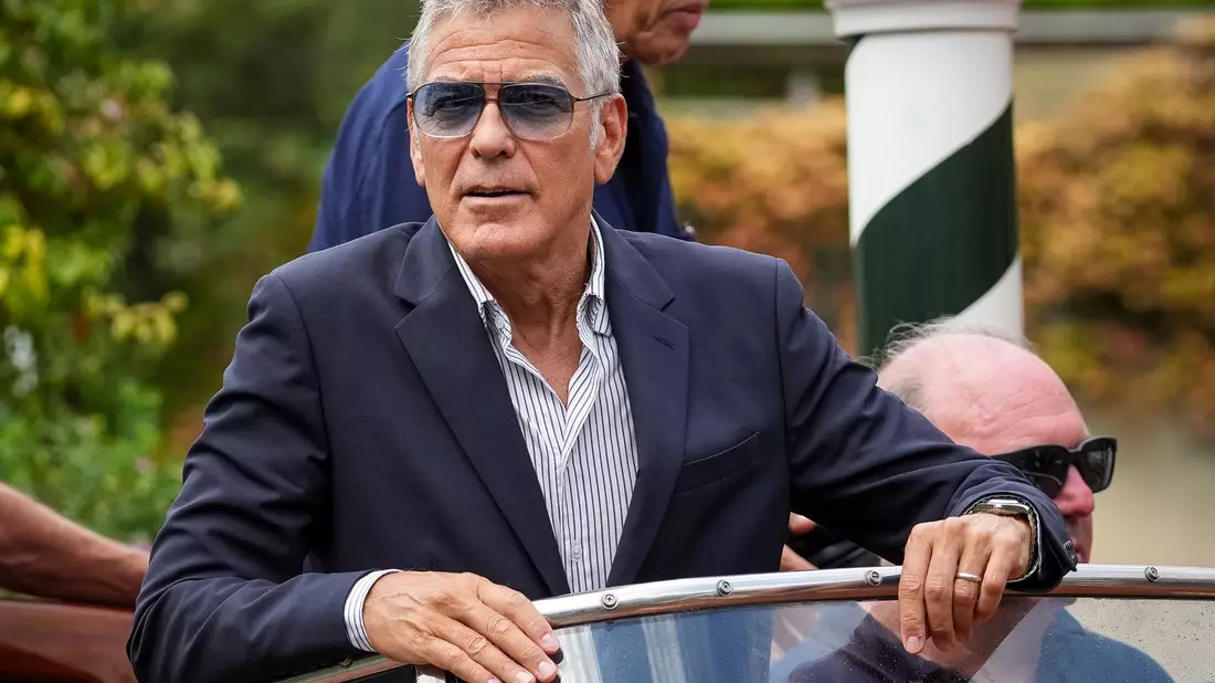 Clooney ist Teil des Wettbewerbsfilms «Jay Kelly».  - Bild: Stefano Costantino/SOPA Images via ZUMA Press Wire/dpa