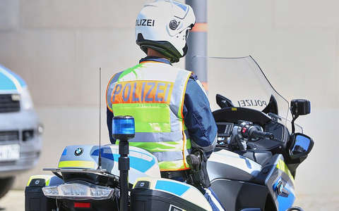 Motorrad-Polizist (Archiv) - Foto: über dts Nachrichtenagentur