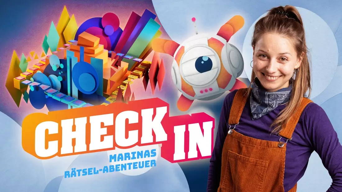 Premiere von CHECK IN - Marinas Rätsel-Abenteuer / Start des Reportage-Formats mit Marina Blanke: 1. September 2025 bei KiKA - Bild: presseportal.de