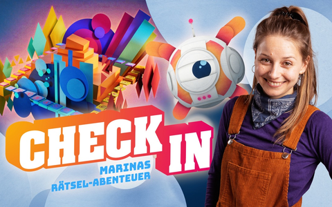 Premiere von CHECK IN - Marinas Rätsel-Abenteuer / Start des Reportage-Formats mit Marina Blanke: 1. September 2025 bei KiKA - Foto: presseportal.de