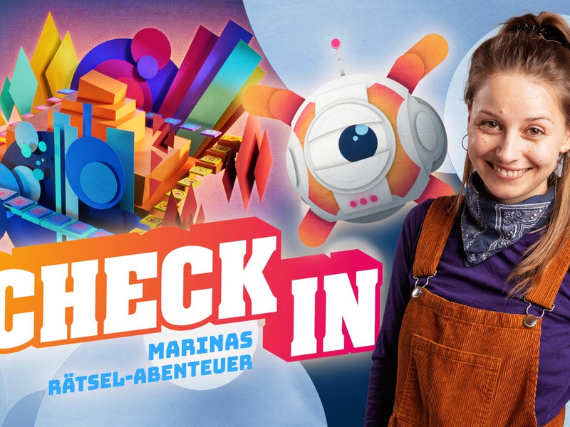 Premiere von CHECK IN - Marinas Rätsel-Abenteuer / Start des Reportage-Formats mit Marina Blanke: 1. September 2025 bei KiKA - Foto: presseportal.de