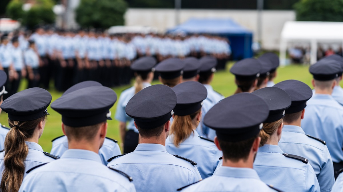 BPOL-AKAD: Lübeck - 28. August 2025 Abschluss und Aufbruch: 79. Studienjahrgang der Bundespolizei startet in den Einsatzalltag - Foto: presseportal.de