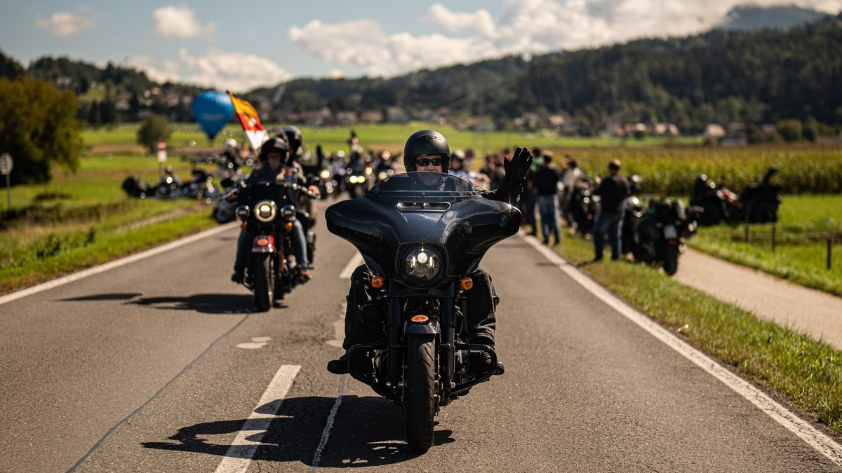 02. – 07. September: European Bike Week in Kärnten - Foto: presseportal.de