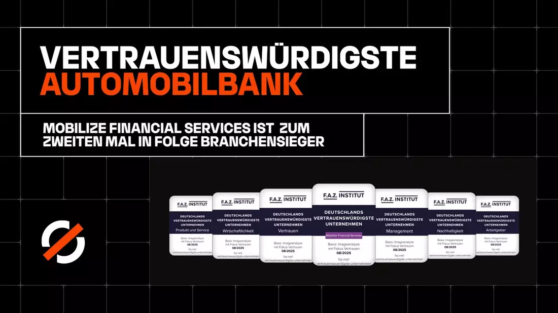 Deutschlands vertrauenswürdigste Unternehmen: Mobilize Financial Services auf Platz 1 der Autobanken - Bild: presseportal.de