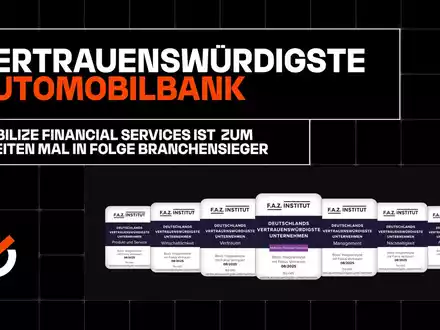 Deutschlands vertrauenswürdigste Unternehmen: Mobilize Financial Services auf Platz 1 der Autobanken - Foto: presseportal.de