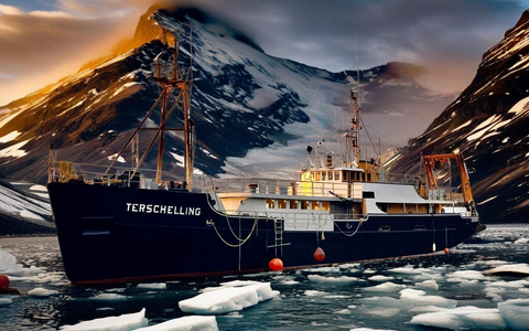 The Polarship startet mit exklusiven Arktis-Expeditionen auf dem umgebauten Eisbrecher Terschelling - Foto: presseportal.de