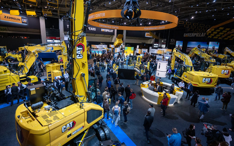 Caterpillar ist für seine gelben Bagger und Planierraupen bekannt. (Archivbild) - Foto: Leonie Asendorpf/dpa