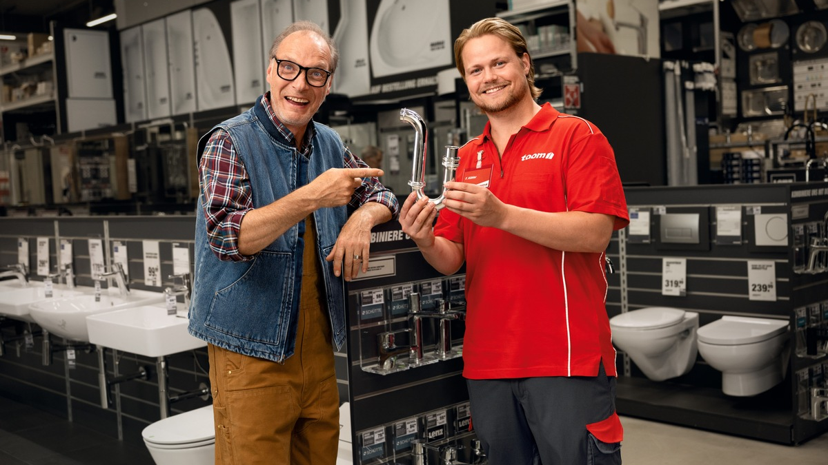 toom bringt DIYJochen67 zurück / Neue Herbstkampagne mit Martin Brambach verbindet Heimwerken, Humor und gute Beratung - Foto: presseportal.de