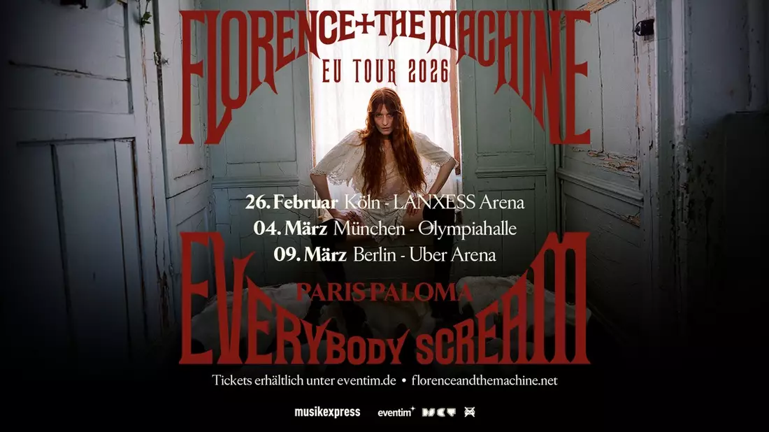 Florence + the Machine mit neuem Album Everybody Scream live in Deutschland! - Bild: presseportal.de