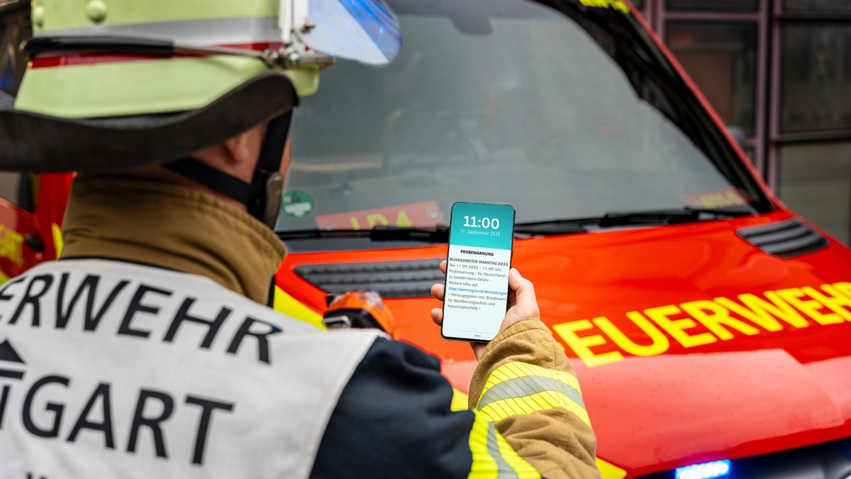 FW Stuttgart: Feuerwehr Stuttgart informiert zum bundesweiten Warntag - Foto: presseportal.de