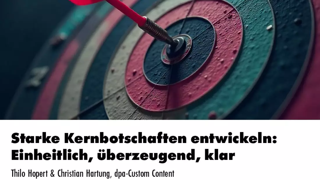 Kernbotschaften entwickeln: Einheitlich, überzeugend, klar / Ein Online-Seminar der news aktuell Academy - Bild: presseportal.de