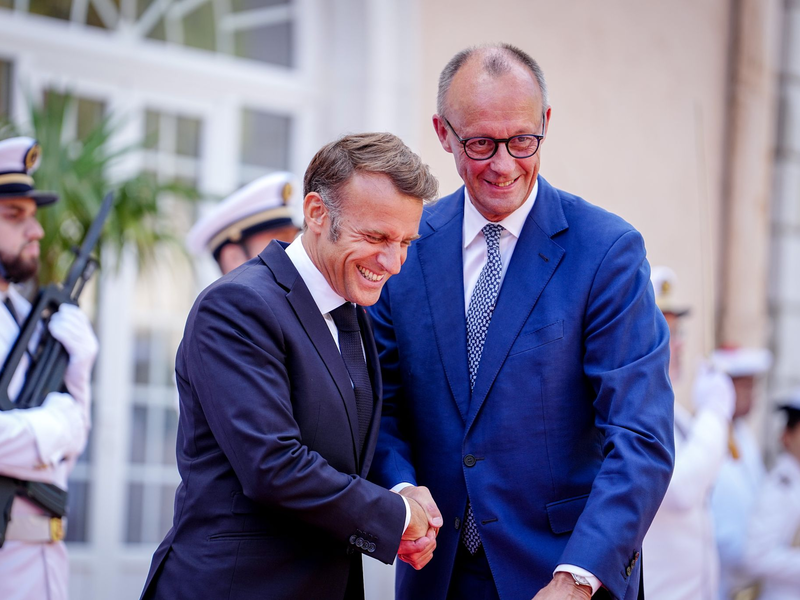 Russland zeige keinerlei Bereitschaft, den Krieg gegen die Ukraine zu beenden, heißt es in der Erklärung der deutschen und der französischen Regierung. - Foto: Kay Nietfeld/dpa