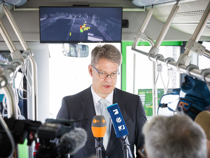 Die Testphase in der Region Hannover ist bis Ende des Jahres angesetzt. - Foto: Moritz Frankenberg/dpa