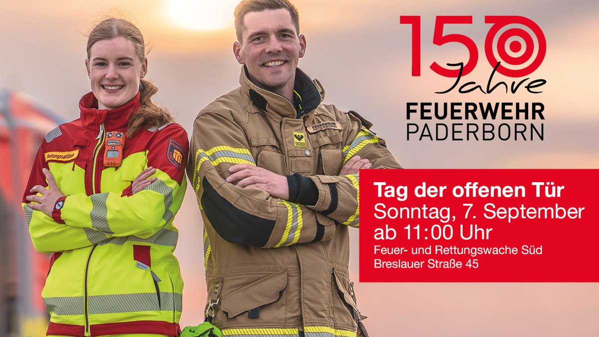 FW Paderborn: Feuerwehr Paderborn öffnet am 07. September ihre Tore - Foto: presseportal.de