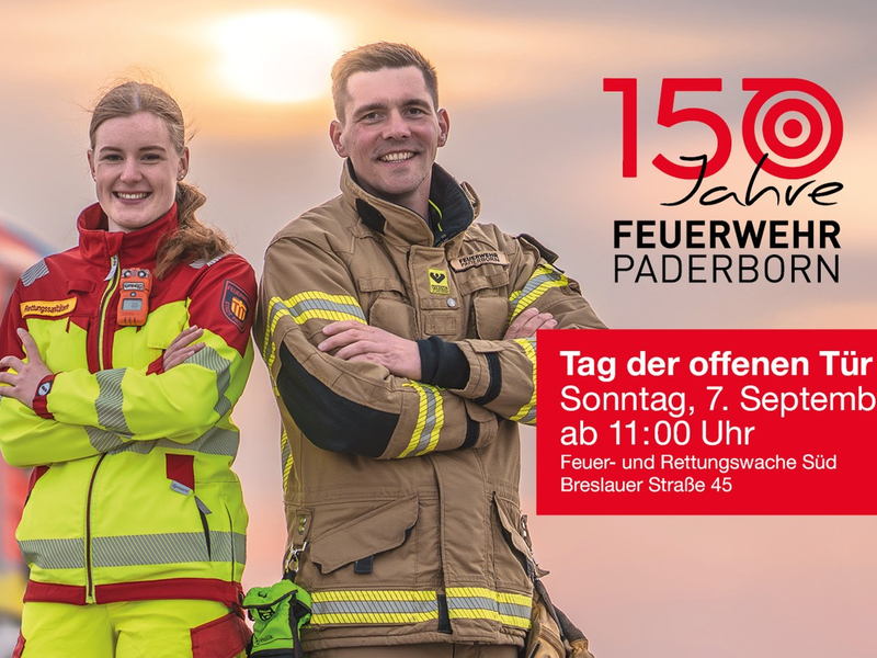 FW Paderborn: Feuerwehr Paderborn öffnet am 07. September ihre Tore - Foto: presseportal.de