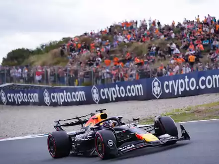 Lando Norris war schnell unterwegs. - Foto: Bradley Collyer/PA Wire/dpa