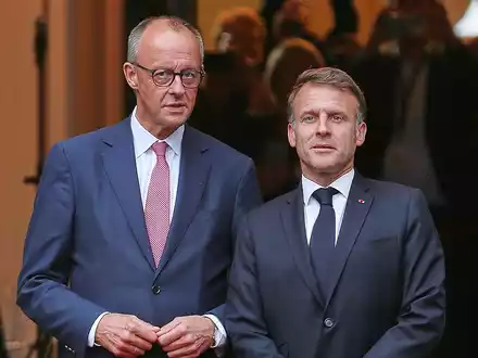 Friedrich Merz und Emmanuel Macron (Archiv) - Foto: über dts Nachrichtenagentur