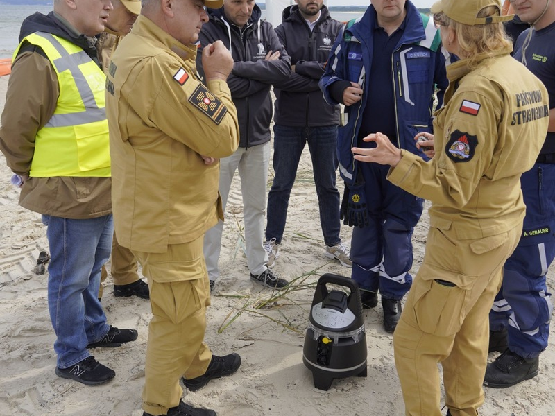 THW HH MV SH: Technisches Hilfswerk beteiligt sich an internationaler Ölwehrübung BALEX DELTA 2025 in Polen - Foto: presseportal.de