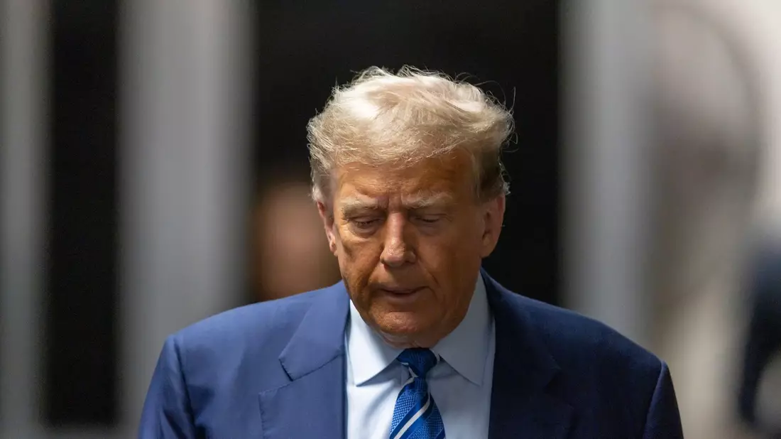Der US-Präsident fühlt sich von der Justiz ungerecht behandelt. (Archivbild) - Bild: JUSTIN LANE/EPA/POOL/AP/dpa