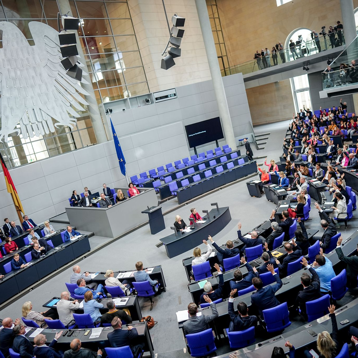 Im Bundestag endet die Sommerpause. (Archivbild) - Foto: Kay Nietfeld/dpa