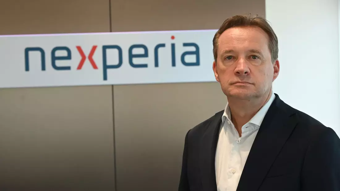 Halbleiter-Manager Kempe ist für die Fertigung von Nexperia zuständig. (Archivbild) - Bild: David Hammersen/dpa