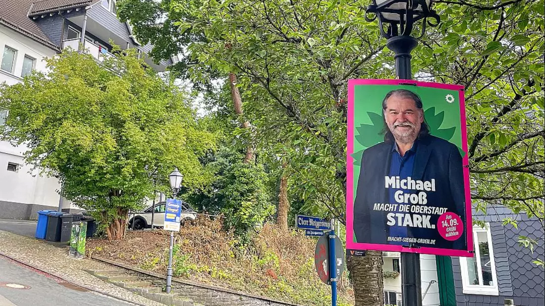 Wahlplakate zu den NRW-Kommunalwahlen 2025 (Archiv) - Bild: über dts Nachrichtenagentur