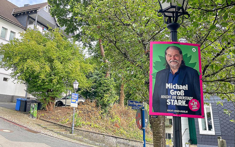 Wahlplakate zu den NRW-Kommunalwahlen 2025 (Archiv) - Foto: über dts Nachrichtenagentur