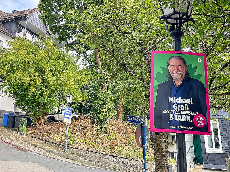 Wahlplakate zu den NRW-Kommunalwahlen 2025 (Archiv) - Foto: über dts Nachrichtenagentur