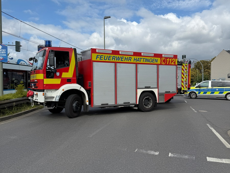 FW-EN: Schwerer Unfall zwischen Fußgänger und Straßenbahn - Foto: presseportal.de