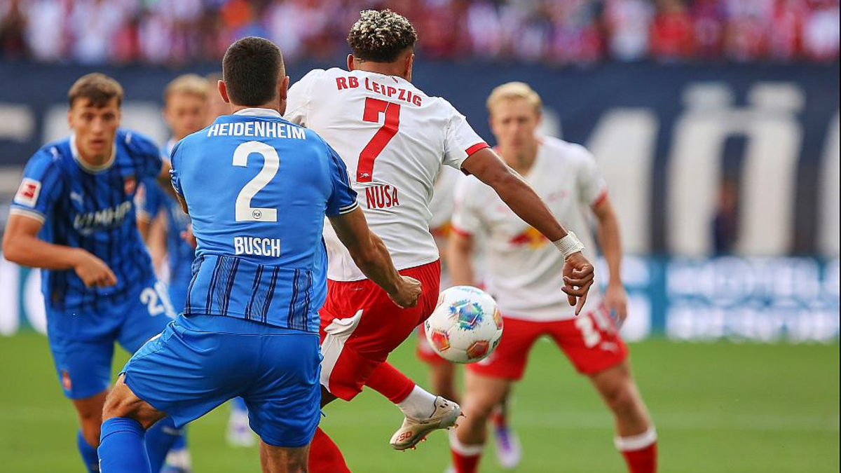 RB Leipzig - 1. FC Heidenheim am 30.08.2025 - Foto: über dts Nachrichtenagentur