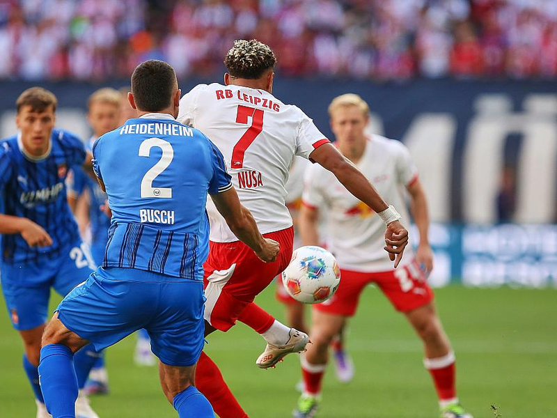 RB Leipzig - 1. FC Heidenheim am 30.08.2025 - Foto: über dts Nachrichtenagentur