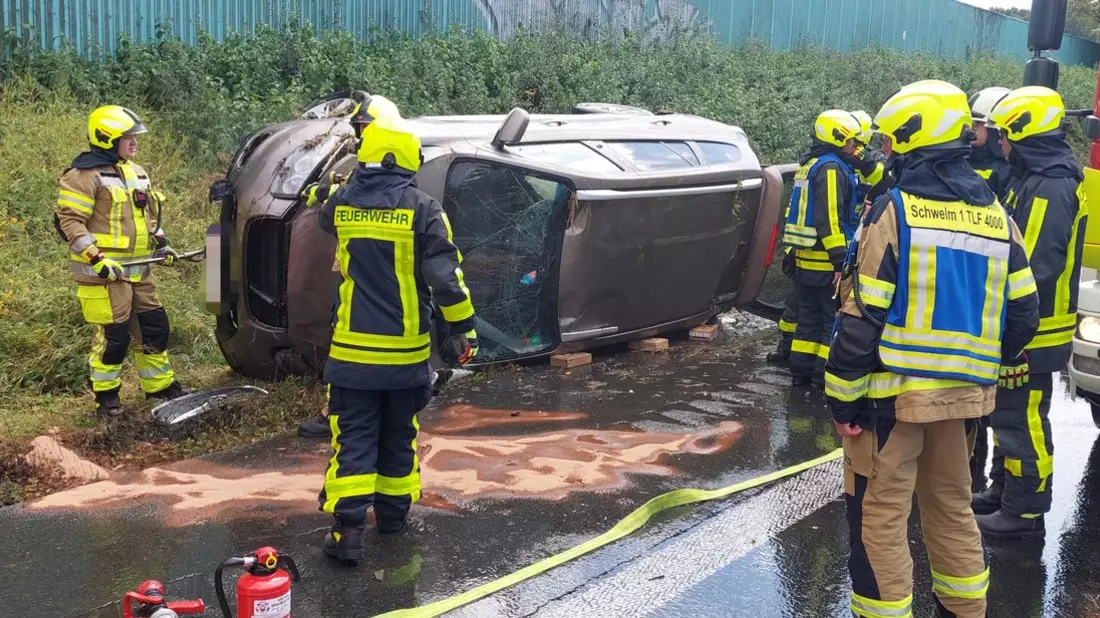 FW-EN: Verkehrsunfall auf der Autobahn - Bild: presseportal.de