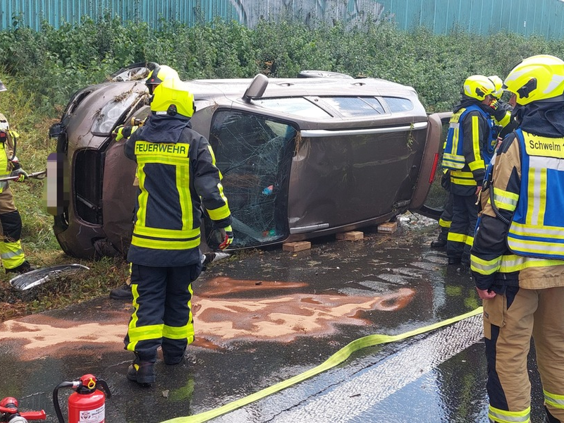 FW-EN: Verkehrsunfall auf der Autobahn - Foto: presseportal.de