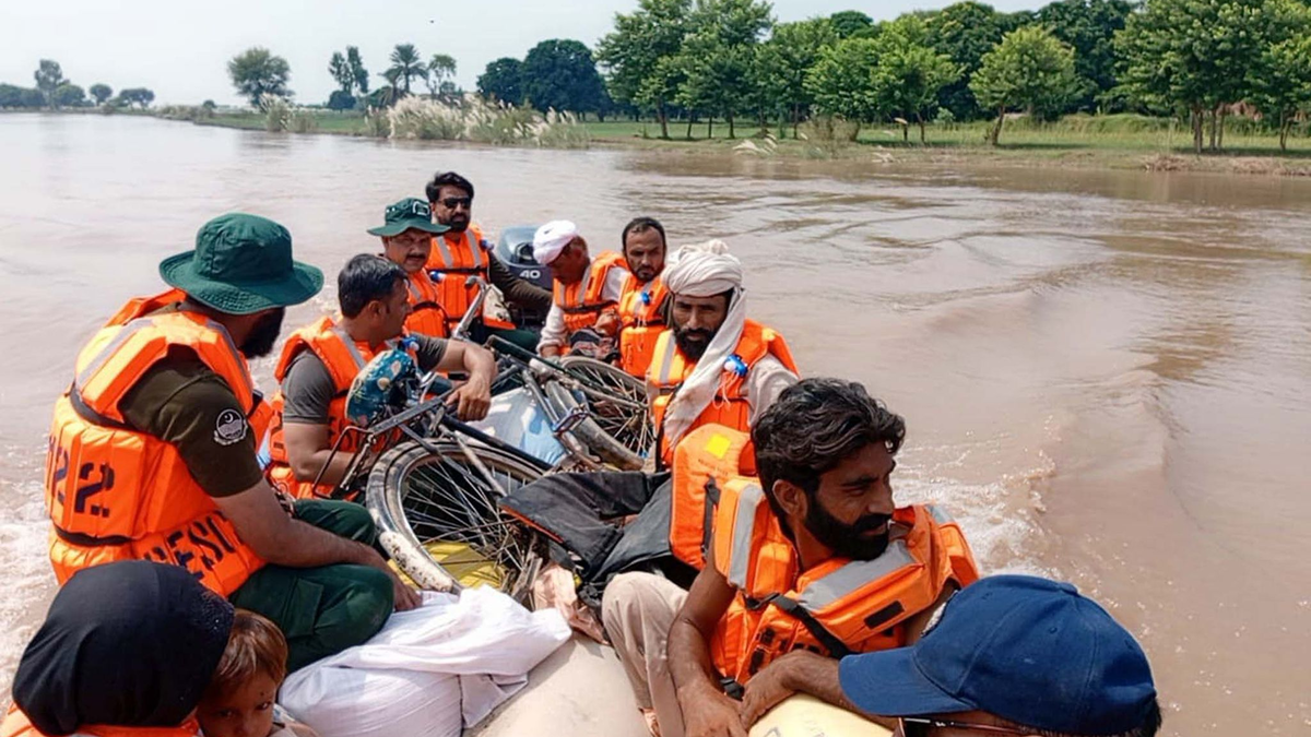 Die Monsunzeit bringt Pakistan erneut an die Belastungsgrenze. - Foto: Ppi/PPI via ZUMA Press Wire/dpa