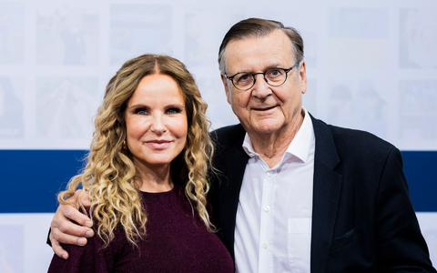 Katja Burkard und Hans Mahr gaben sich in Österreich das Ja-Wort. (Archivbild) - Foto: Christoph Soeder/dpa Katja Burkard und Hans Mahr gaben sich in Österreich das Ja-Wort. (Archivbild) - Foto: Christoph Soeder/dpa