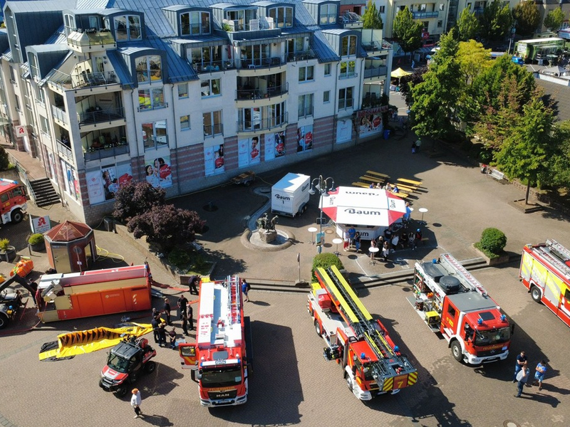 FW Mechernich: Feuerwehr Stadt Mechernich präsentiert sich auf dem Brunnenfest - Foto: presseportal.de