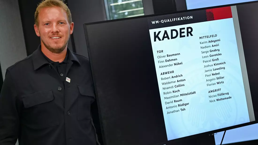 Der Bundestrainer fordert in der WM-Qualifikation ein klares Signal seiner Spieler Richtung WM (Archivbild).  - Bild: Arne Dedert/dpa