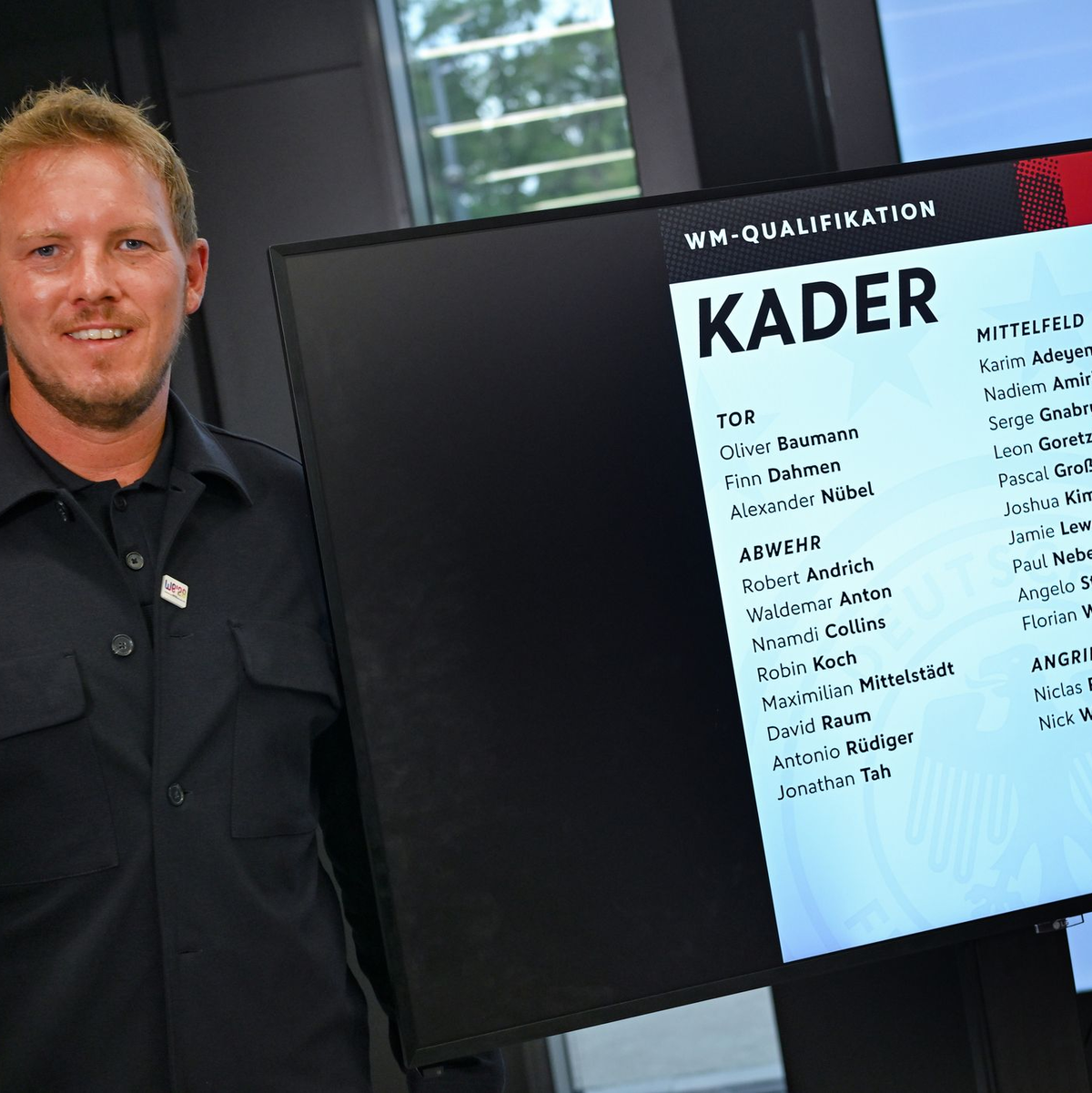 Der Bundestrainer setzt mit seiner Personalauswahl auch neue Impulse (Archivbild).  - Foto: Arne Dedert/dpa