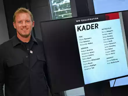 Der Bundestrainer fordert in der WM-Qualifikation ein klares Signal seiner Spieler Richtung WM (Archivbild).  - Foto: Arne Dedert/dpa
