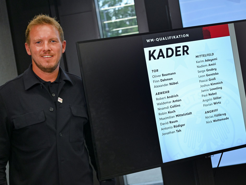 Der Bundestrainer fordert in der WM-Qualifikation ein klares Signal seiner Spieler Richtung WM (Archivbild).  - Foto: Arne Dedert/dpa