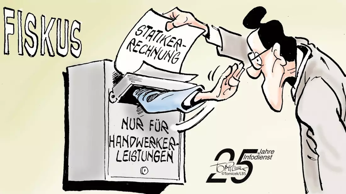 Statische Berechnung / Keine Handwerkerleistung im Sinne des Steuerrechts - Bild: presseportal.de