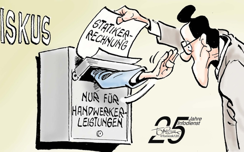 Statische Berechnung / Keine Handwerkerleistung im Sinne des Steuerrechts - Foto: presseportal.de