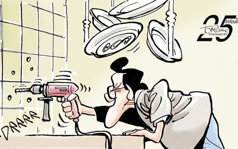 Fliesen durchbohren? / Das dürfen Mieter nur dann, wenn es nicht anders geht - Foto: presseportal.de