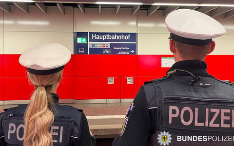 Bundespolizeidirektion München: Außerdienstlich gefordert Bundespolizist schritt am Hauptbahnhof München ein - Foto: presseportal.de Bundespolizeidirektion München: Außerdienstlich gefordert Bundespolizist schritt am Hauptbahnhof München ein - Foto: presseportal.de