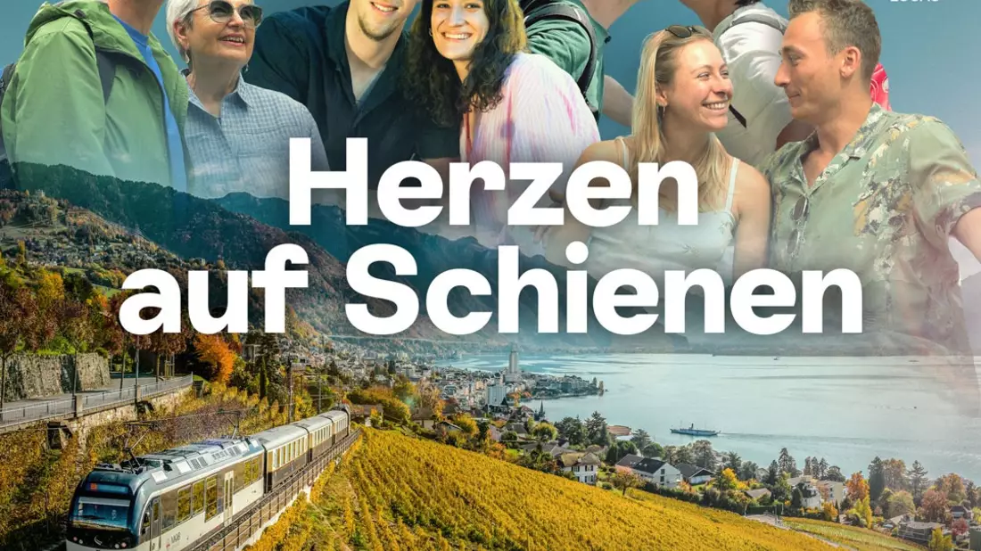 Herzen auf Schienen: Neue sechsteilige YouTube-Serie von Schweiz Tourismus - Bild: presseportal.de