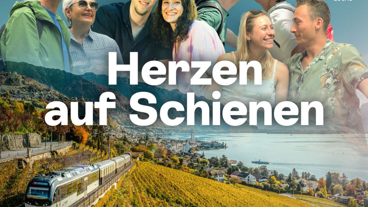 Herzen auf Schienen: Neue sechsteilige YouTube-Serie von Schweiz Tourismus - Foto: presseportal.de