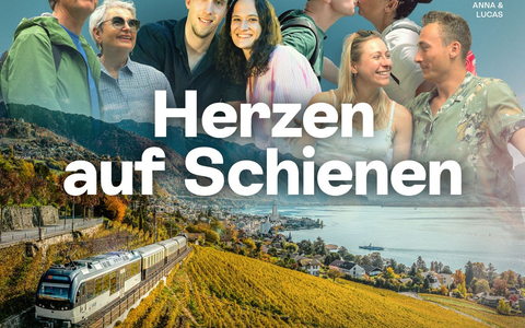 Herzen auf Schienen: Neue sechsteilige YouTube-Serie von Schweiz Tourismus - Foto: presseportal.de